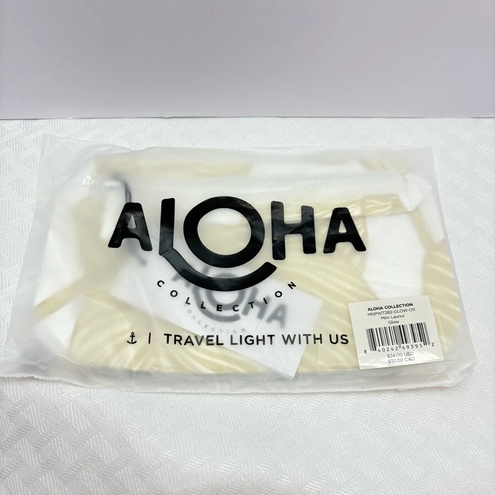 ALOHA Collection Launui Mini Pouch in Glow